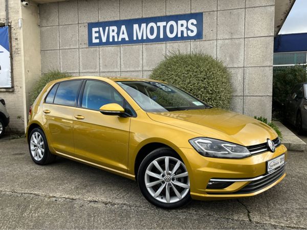 Volkswagen Golf Hatchback, Petrol, 2019, Yellow