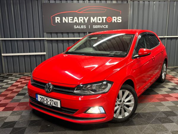 Volkswagen Polo Hatchback, Petrol, 2020, Red