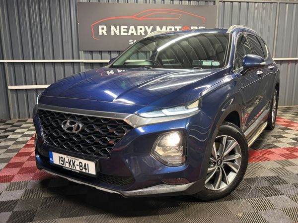 Hyundai Santa Fe SUV, Diesel, 2019, Blue