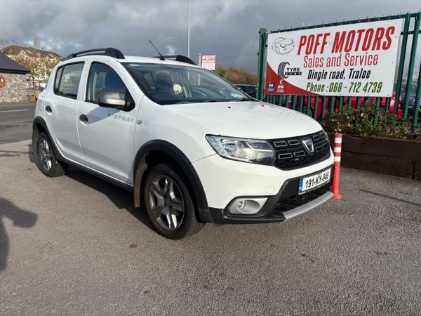 Dacia Sandero Stepway Hatchback, Petrol, 2019, White