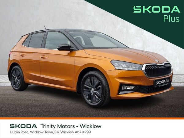 Skoda Fabia Hatchback, Petrol, 2024, Orange
