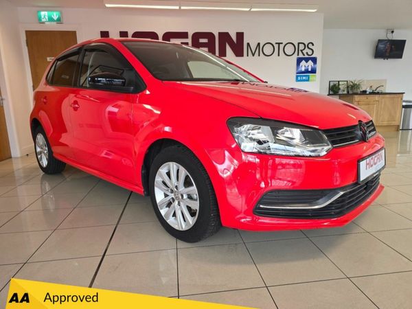 Volkswagen Polo Hatchback, Petrol, 2016, Red