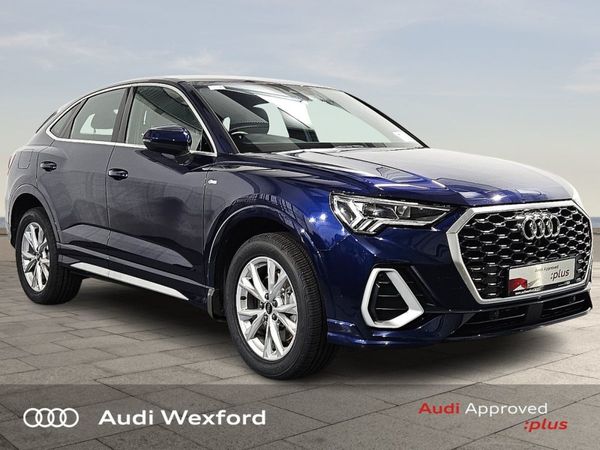 Audi Q3 SUV, Petrol Plug-in Hybrid, 2024, Blue