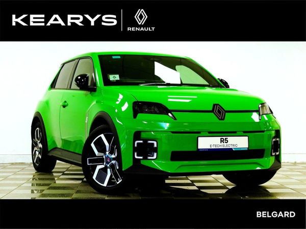 Renault 5 Hatchback, Electric, 2026, Green