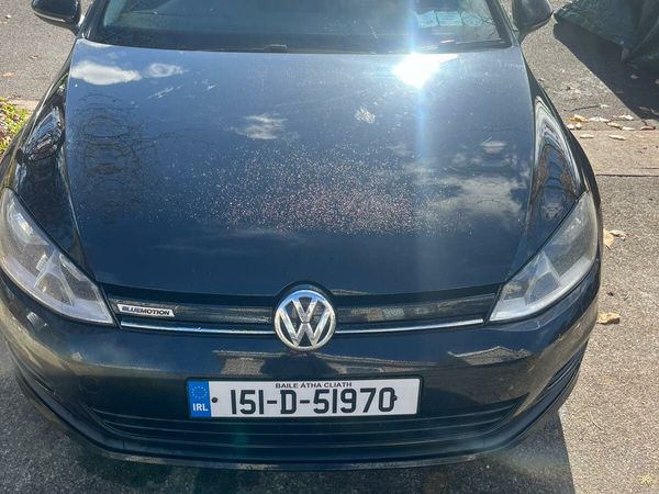 Volkswagen Golf Hatchback, Diesel, 2015, Black