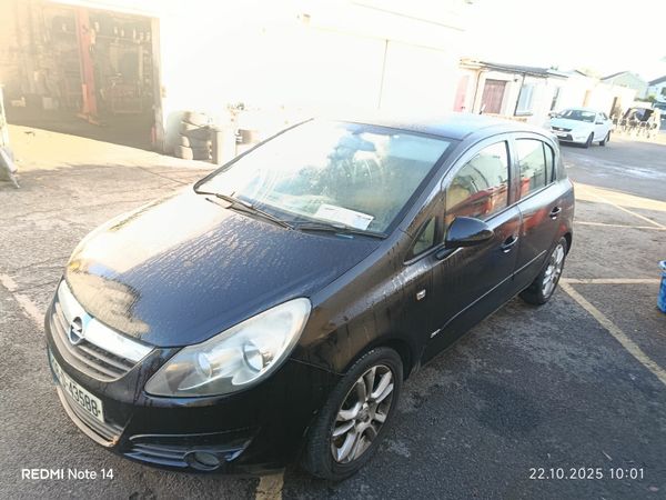 Opel Corsa Hatchback, Petrol, 2008, Black