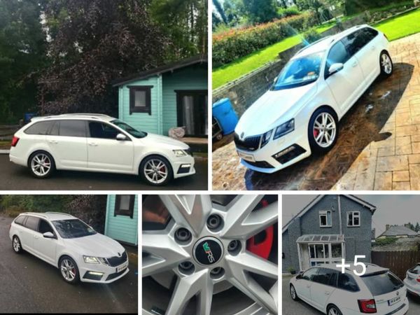 Skoda Octavia Estate, Diesel, 2017, White