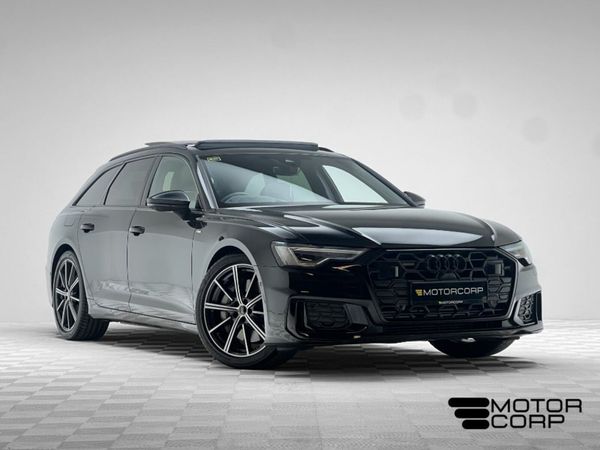 Audi A6 Estate, Petrol Plug-in Hybrid, 2025, Black
