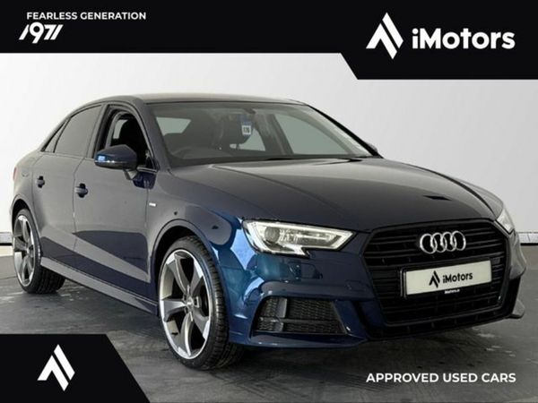 Audi A3 Saloon, Petrol, 2019, Blue