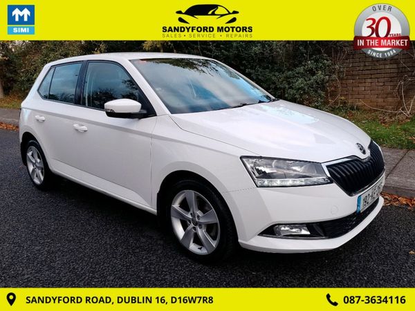 Skoda Fabia Hatchback, Petrol, 2019, White
