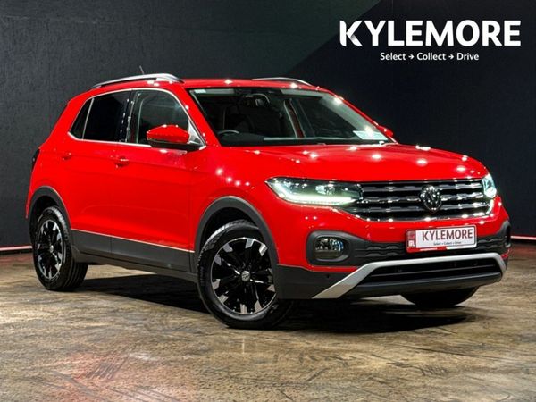 Volkswagen T-Cross SUV, Petrol, 2020, Red
