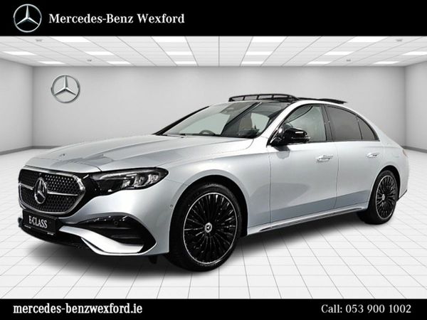 Mercedes-Benz E-Class Saloon, Diesel Plug-in Hybrid, 2026, Silver