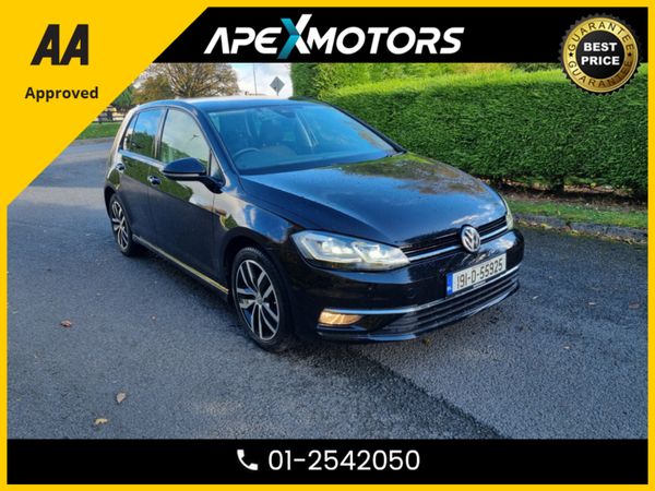 Volkswagen Golf Hatchback, Petrol, 2019, Black