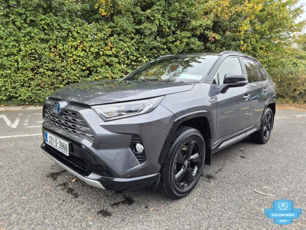Toyota RAV4 Estate, Petrol Hybrid, 2022, Grey