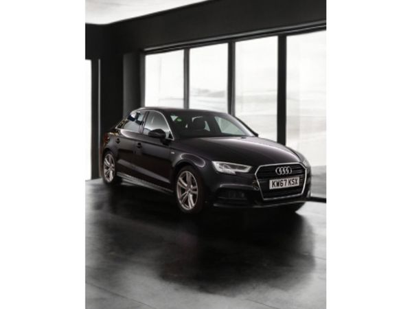 Audi A3 Saloon, Petrol, 2018, Black