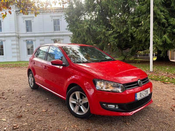 Volkswagen Polo Hatchback, Petrol, 2010, Red