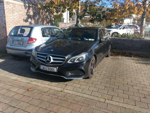 Mercedes-Benz E-Class Saloon, Diesel Hybrid, 2014, Black