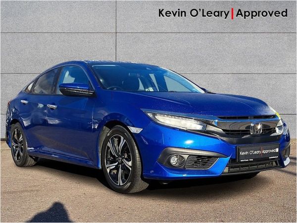 Honda Civic Saloon, Petrol, 2021, Blue