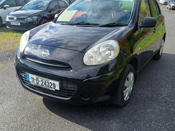 Nissan Micra Hatchback, Petrol, 2011, Black