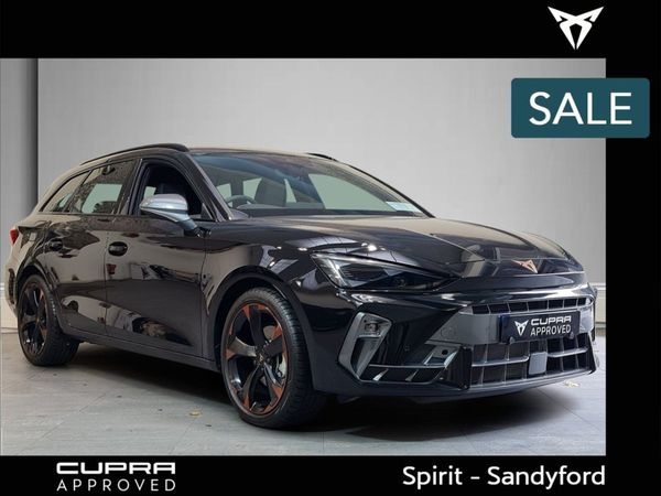 Cupra Leon Estate, Petrol Hybrid, 2025, Black