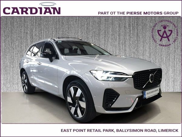 Volvo XC60 SUV, Petrol Plug-in Hybrid, 2025, Silver