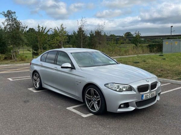 BMW 5-Series Saloon, Diesel, 2015, Silver