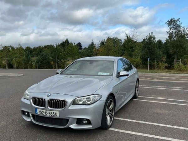 BMW 5-Series Saloon, Diesel, 2015, Silver