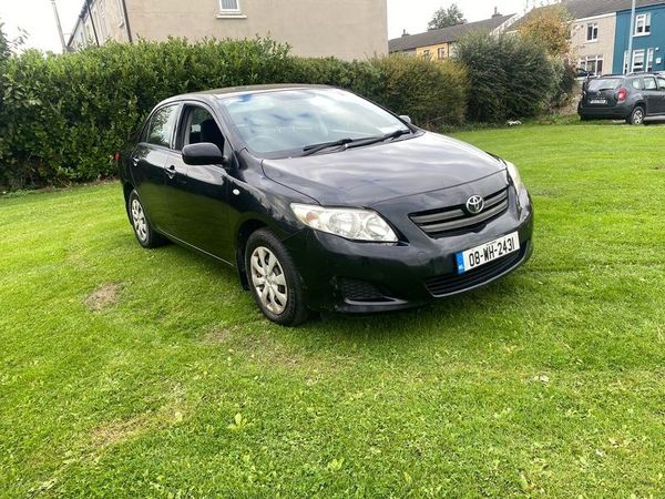 Toyota Corolla Saloon, Petrol, 2008, Black