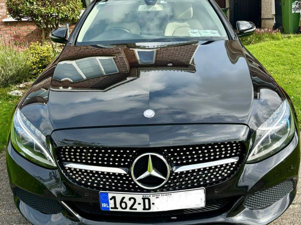 Mercedes-Benz C-Class Saloon, Petrol Plug-in Hybrid, 2016, Black