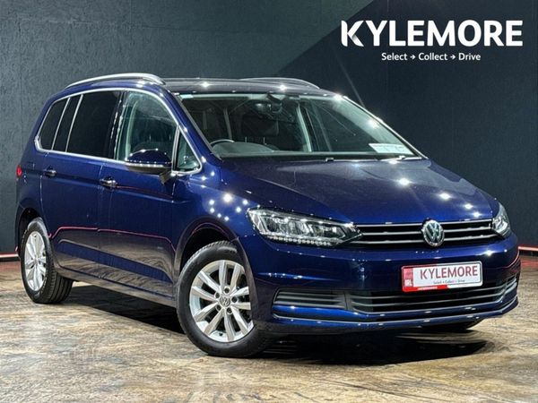 Volkswagen Touran MPV, Petrol, 2018, Blue