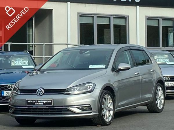 Volkswagen Golf Hatchback, Petrol, 2018, Silver