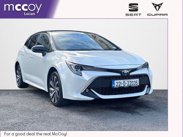 Toyota Corolla Hatchback, Petrol Hybrid, 2022, White