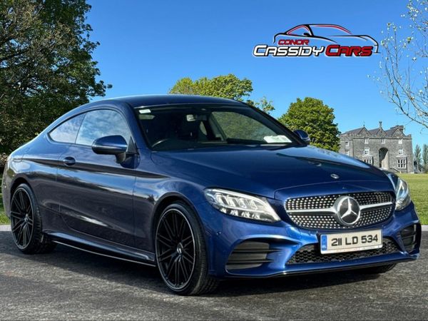 Mercedes-Benz C-Class Coupe, Diesel, 2021, Blue