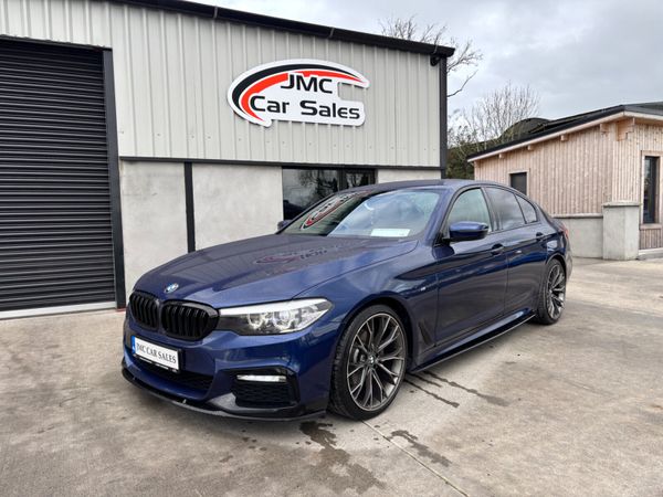 BMW 5-Series Saloon, Diesel, 2017, Blue