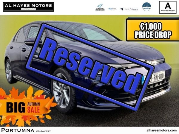Volkswagen Golf Hatchback, Diesel, 2022, Blue