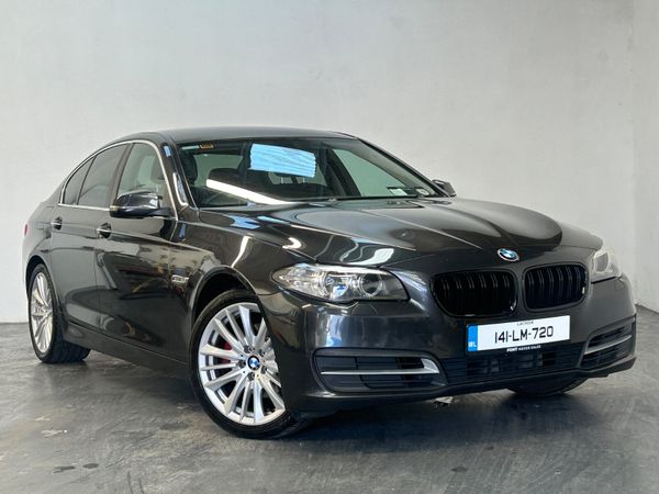 BMW 5-Series Saloon, Diesel, 2014, Grey