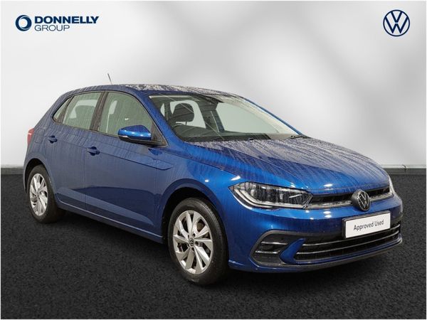Volkswagen Polo Hatchback, Petrol, 2023, Blue