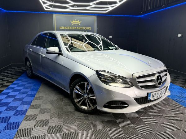 Mercedes-Benz E-Class Saloon, Diesel Hybrid, 2014, Silver