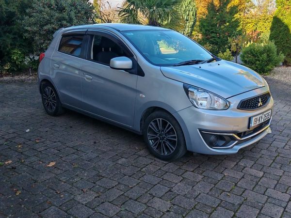 Mitsubishi Mirage Hatchback, Petrol, 2019, Silver