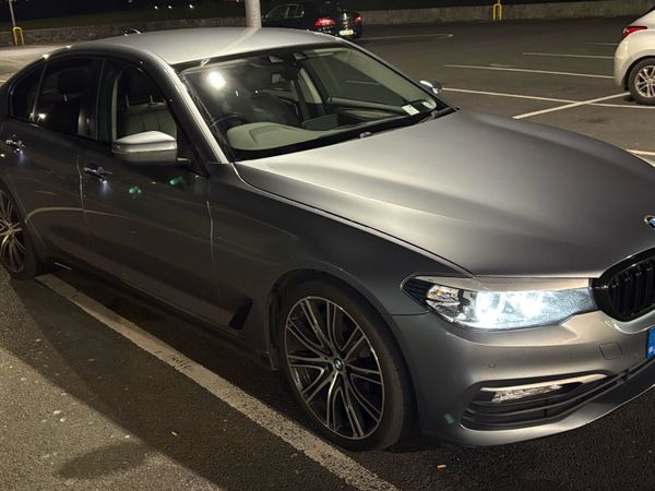 BMW 5-Series Saloon, Diesel, 2018, Grey