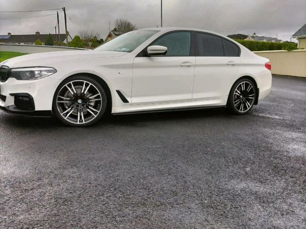 BMW 5-Series Saloon, Diesel, 2020, White