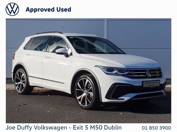Volkswagen Tiguan SUV, Petrol Plug-in Hybrid, 2023, White