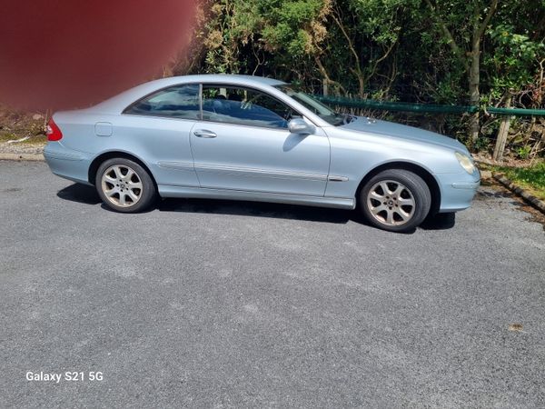 Mercedes-Benz CLK Coupe, Petrol, 2005, Silver