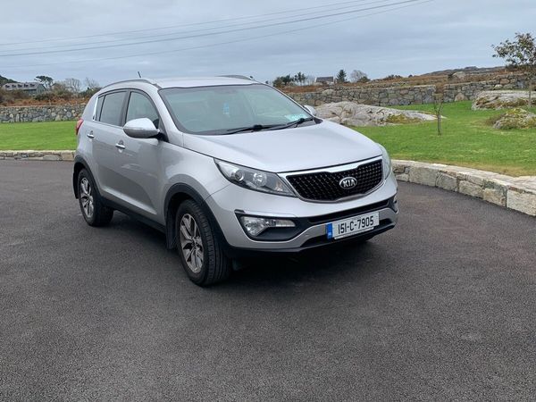 Kia Sportage SUV, Diesel, 2015, Silver
