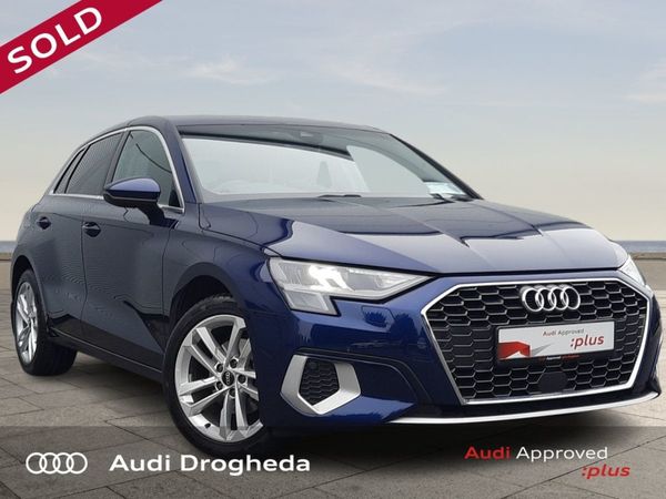 Audi A3 Hatchback, Petrol, 2023, Blue