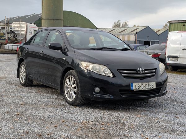 Toyota Corolla Saloon, Petrol, 2008, Black