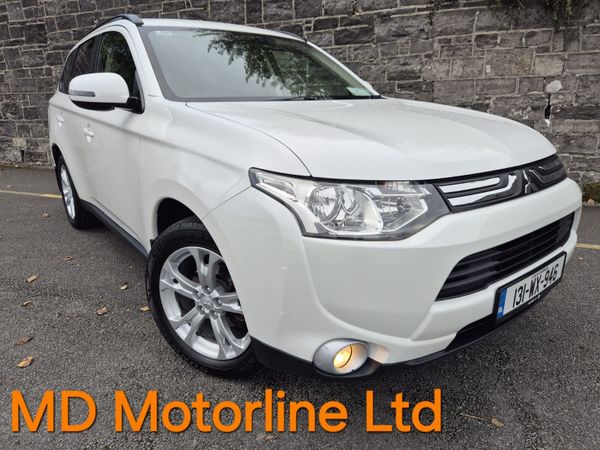 Mitsubishi Outlander SUV, Diesel, 2013, White