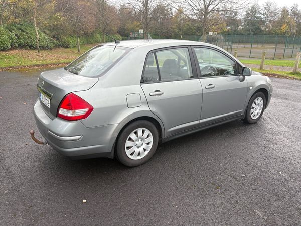 Nissan Tiida Saloon, Petrol, 2008, Grey