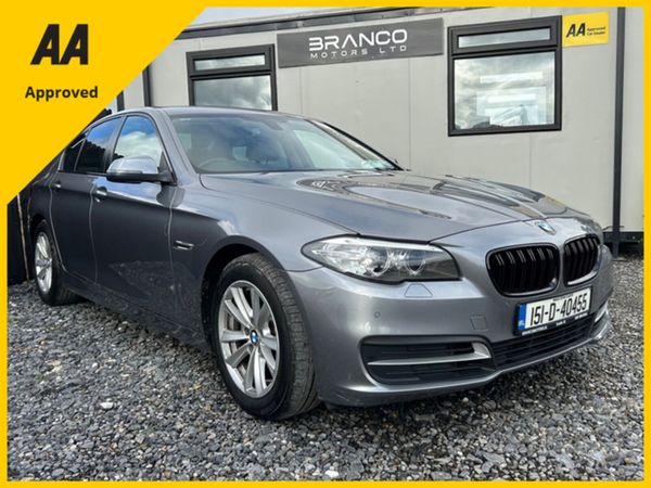 BMW 5-Series Saloon, Diesel, 2015, Grey