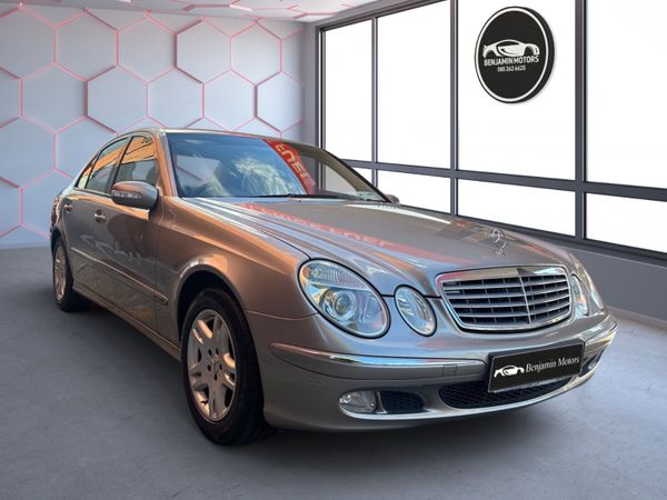 Mercedes-Benz E-Class Saloon, Petrol, 2005, Silver